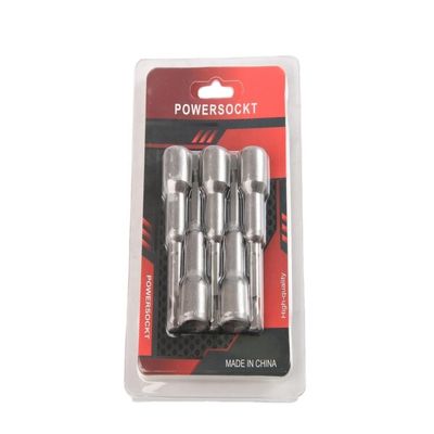 Не классифицируемый класс CRV Материал 6.35 Шексагон 10mm*65mm*5PC Сильный магнитный ореховой драйвер