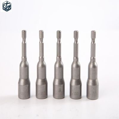 Отличная тепловая обработка CRV Материал 6.35 Шестоугольник 12 мм * 65 мм * 5PC Ножный драйвер набор
