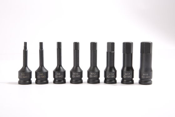 Характеристики HEX Socket в наборе электроинструментов и автомобильных ремонтов CR-MO с шестиугольным рукавами