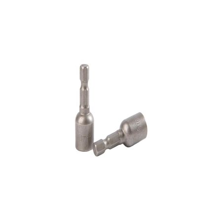 Материал CRV 6.35 Шестконный 10mm*42mm*10PC Магнитный ореховой драйвер для сильного магнитного