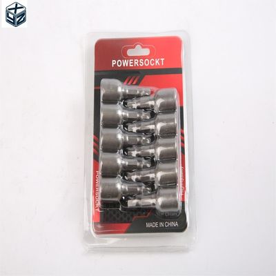 Материал CRV 6.35 Шестконный 10mm*42mm*10PC Магнитный ореховой драйвер для сильного магнитного
